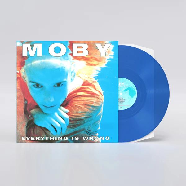 Moby - Everything Is Wrong (Vinilo de color, azul, vinilo de 140 gramos) [Vinilo]