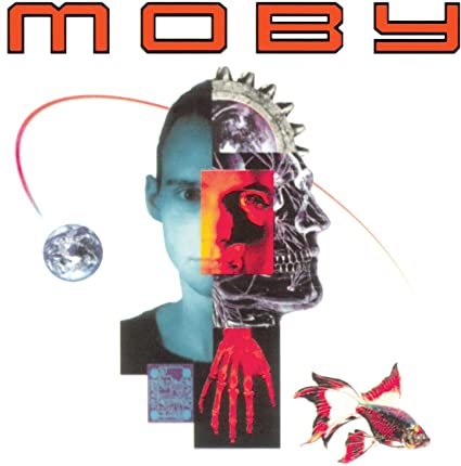 Moby - Moby (Black, White & Blue Marbled Colored Vinyl, 140 Gram Vinyl) [Vinyl]