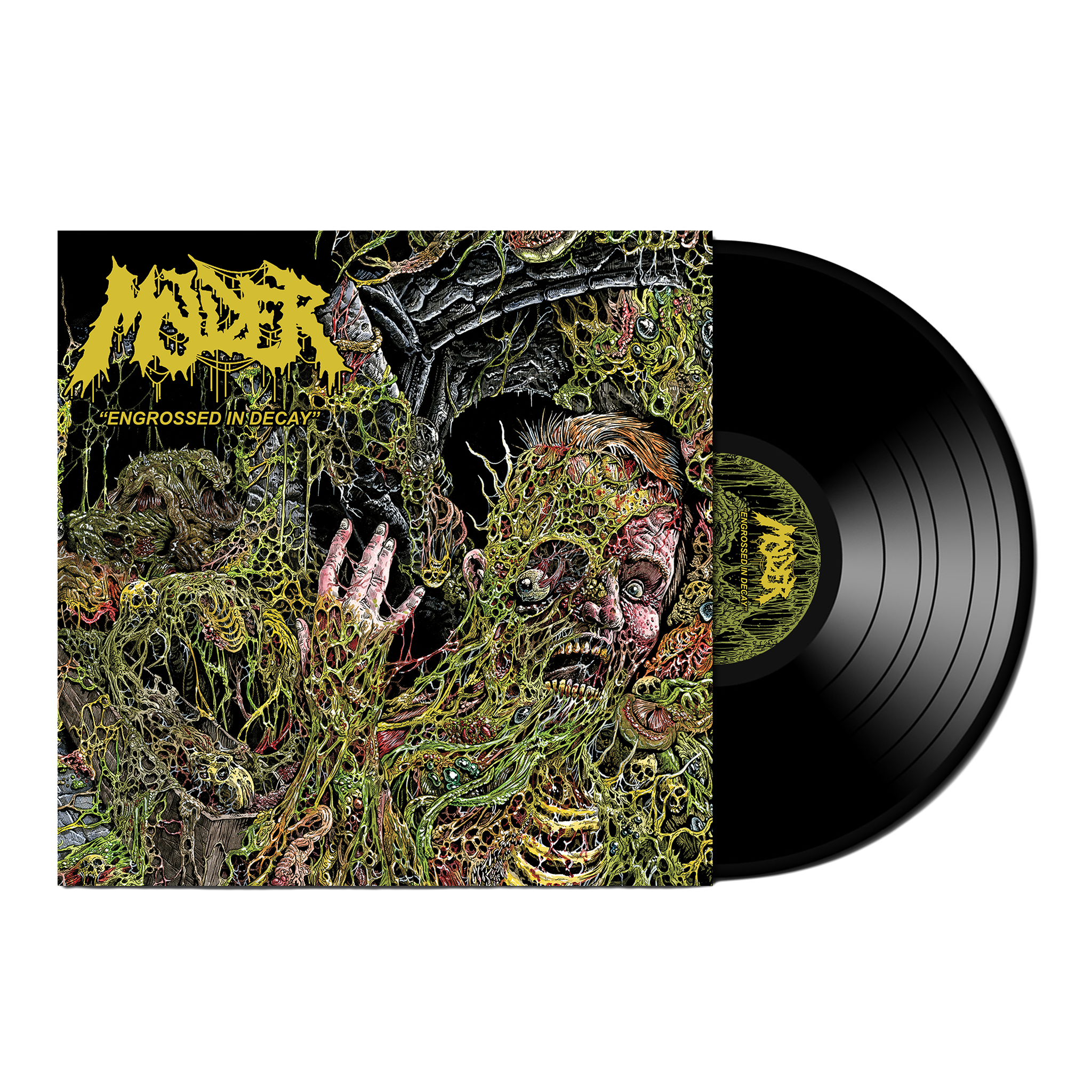 Molder - Engrossed In Decay - Black Vinyl
