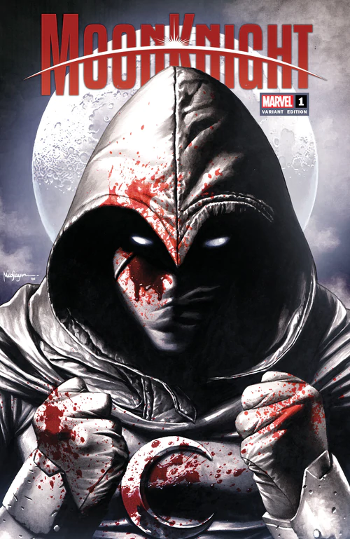 Moon Knight #1 Mico Suayan Trade Virgin Set Of 2 Variant (07/21/2021) Marvel