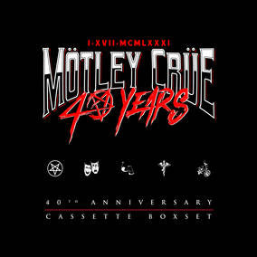 Motley Crue - 40th Anniversary Cassette Boxset [Cassette]