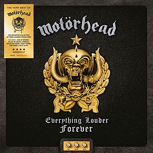 Motörhead - Everything Louder Forever - The Very Best Of (4LP) [Vinyl]