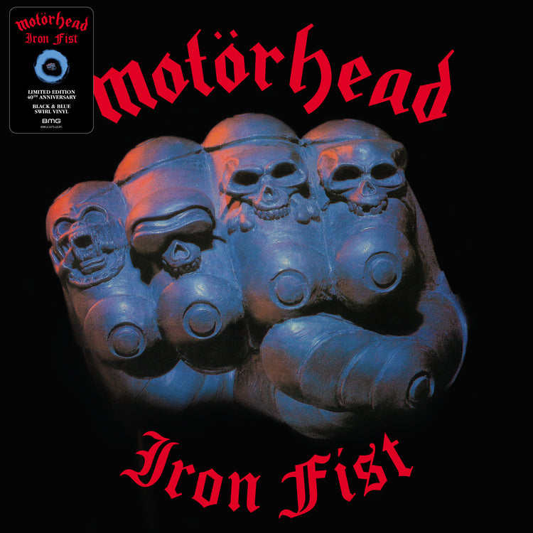 Motörhead - Iron Fist (Black & Blue Swirl Vinyl) [Vinyl] - Paladin Vinyl