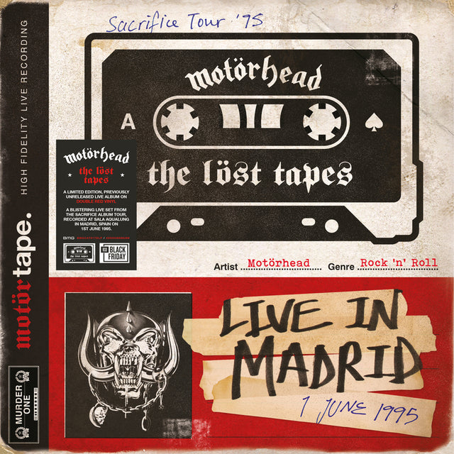 Motörhead - The Lost Tapes Vol.1 (Live In Madrid 1995) (RSD 11/26/21) [Vinyl]