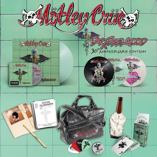 Mötley Crüe - Dr. Feelgood (30th Anniversary) (With CD, With Bonus 7", Boxed Set, Colored Vinyl, Green) [Vinyl] - Paladin Vinyl