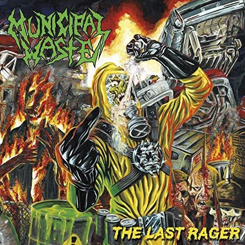 Municipal Waste - Last Rager (Limited Edition, Colored Vinyl, Yellow & Green Swirl w/ Black Splatter) [Vinyl]