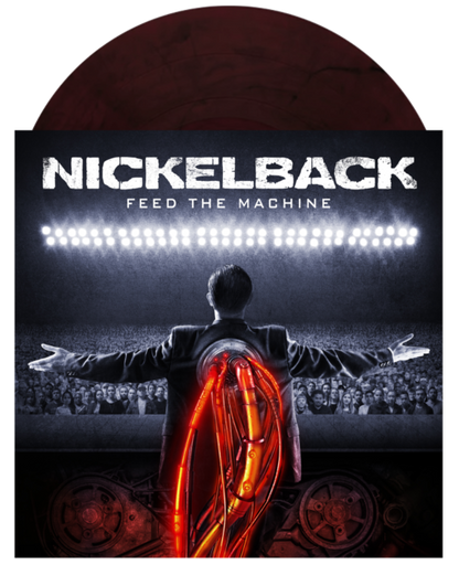 Feed The Machine (Limited Edition, Red & Black Marble Colored Vinyl, Digital Download Card) [Vinyl] - Paladin Vinyl
