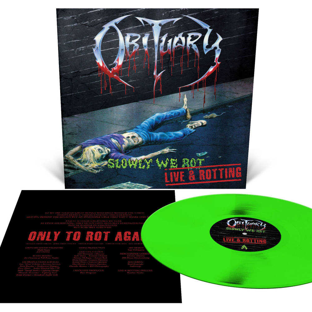 Slowly We Rot - Live And Rotting [Vinyl] - Paladin Vinyl