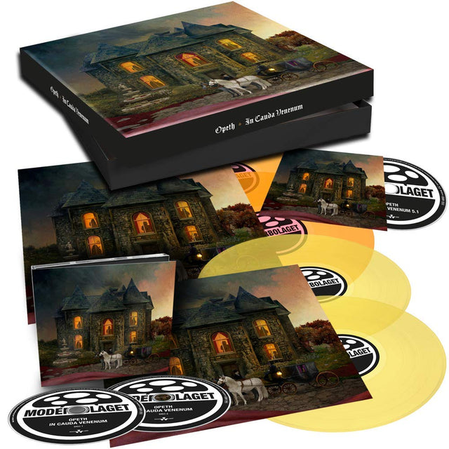 Opeth - In Cauda Venenum (Connoisseur Edition) (Clear Vinyl, Boxed Set, Indie Exclusive, Remastered, Remixed) [Vinyl]