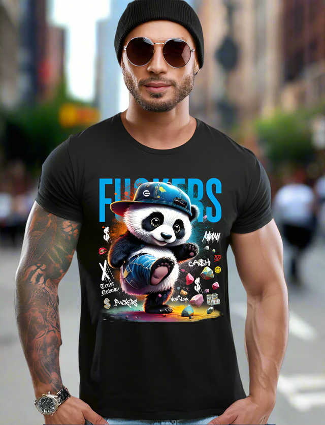 Panda Fuckers Art T-Shirts | GM Trademark