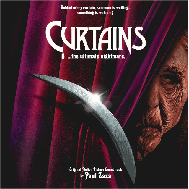 Paul Zaza - Curtains Banda sonora original de la película (vinilo transparente y rojo de 180 g) [Vinilo]