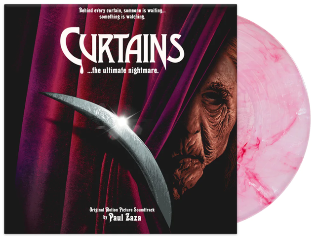 Paul Zaza - Curtains Banda sonora original de la película (vinilo transparente y rojo de 180 g) [Vinilo]