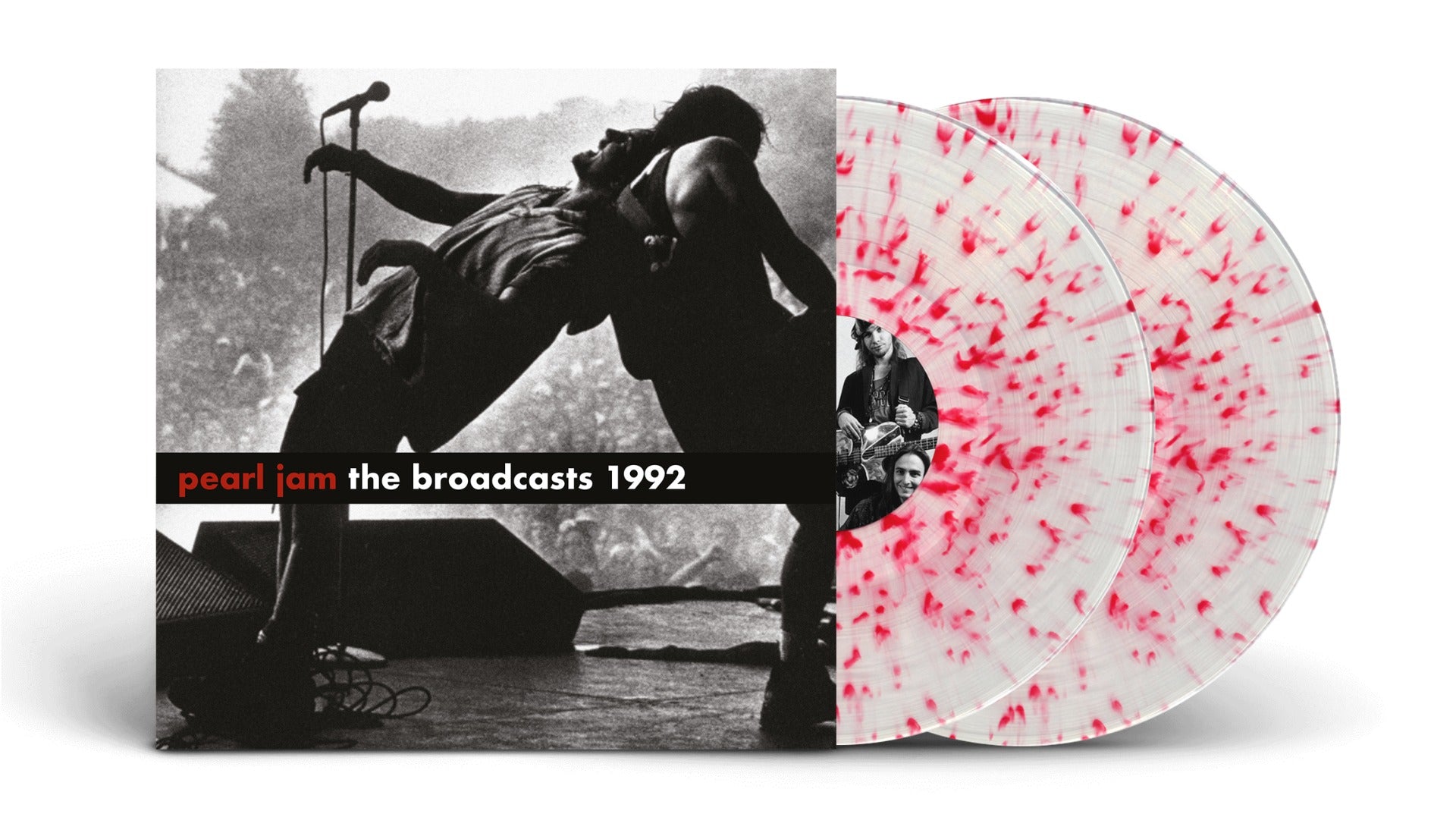 1992 BROADCASTS (CLEAR/RED SPLATTER VINYL) [Vinyl] - Paladin Vinyl