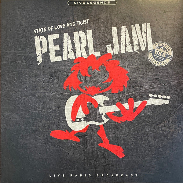Pearl Jam - STATE OF LOVE AND TRUST (RED VINYL) [Vinyl] - Paladin Vinyl