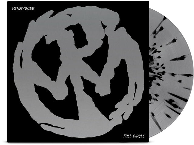 Pennywise - Full Circle (salpicaduras plateadas y negras) [Vinilo]