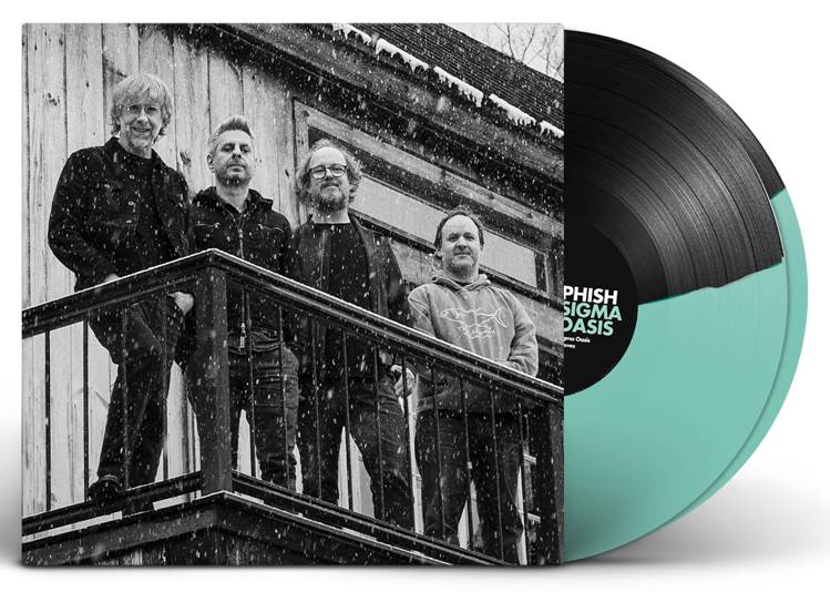 Phish - Sigma Oasis [2LP] (Seafoam/Black Split Vinyl, primera edición en vinilo, carpeta plegable, edición limitada) [Vinilo]