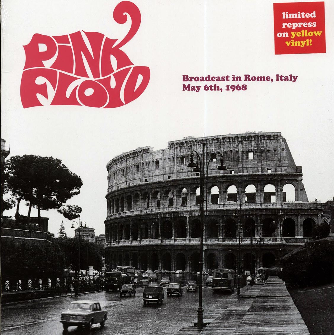 Pink Floyd - Broadcast In Rome Italy May 6Th 1968 (Vinilo amarillo) [Importación] [Vinilo]