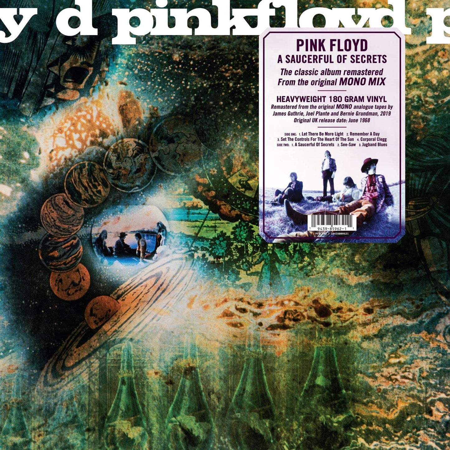 Pink Floyd - A Saucerful of Secrets [Vinyl] - Paladin Vinyl