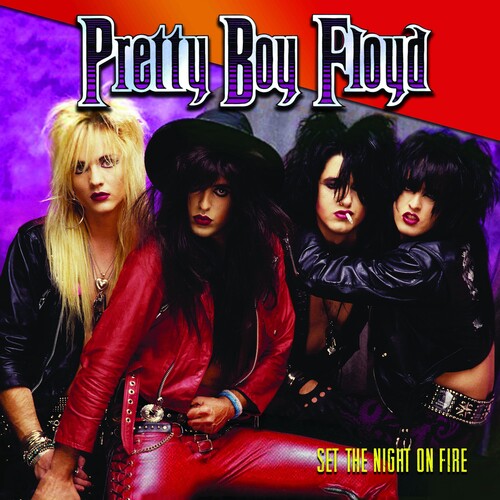 Pretty Boy Floyd - Set The Night On Fire (Colored Vinyl, Limited Edition, Pink, Red) [Vinyl] - Paladin Vinyl