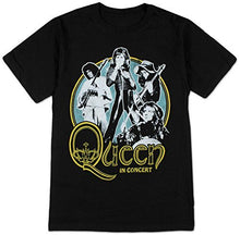 Queen Men'S Queen In Concert T-Shirt, Black, Large [T-Shirt]
