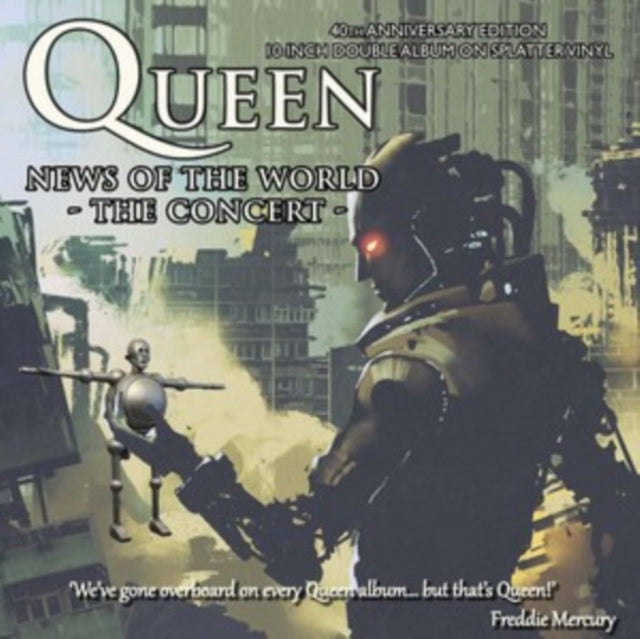 Queen - News of the World: The Concert (10" Splatter Vinyl) (2 Lp's) [Vinyl] - Paladin Vinyl