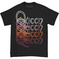 Queen QUEEN REPEAT LOGO BLACK SS TEE LARGE [T-Shirt]