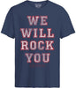 Queen We Will Rock You Blue Ss Tee 2Xl [T-Shirt]