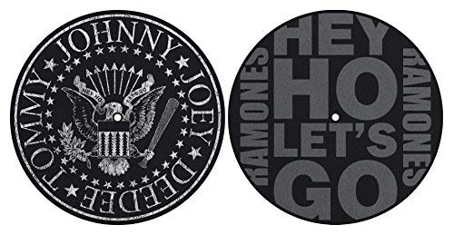 Ramones Classic Seal / Hey Ho Slipmat/ Schallplattenspielerauflage [Slipmat]