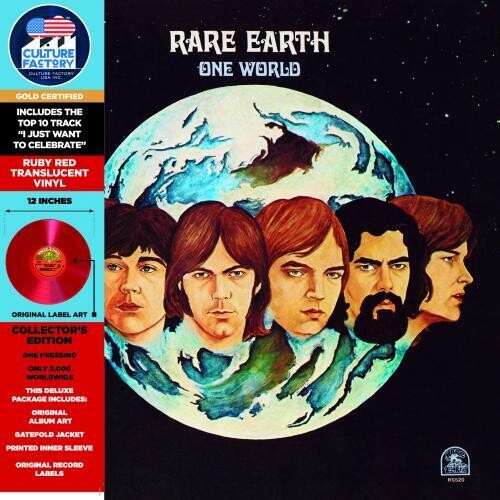 One World (Clear Vinyl, Red) [Vinyl] - Paladin Vinyl