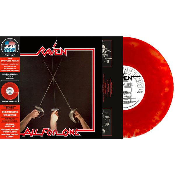 All For One (Colored Vinyl, Red & Black Smoke) [Vinyl] - Paladin Vinyl