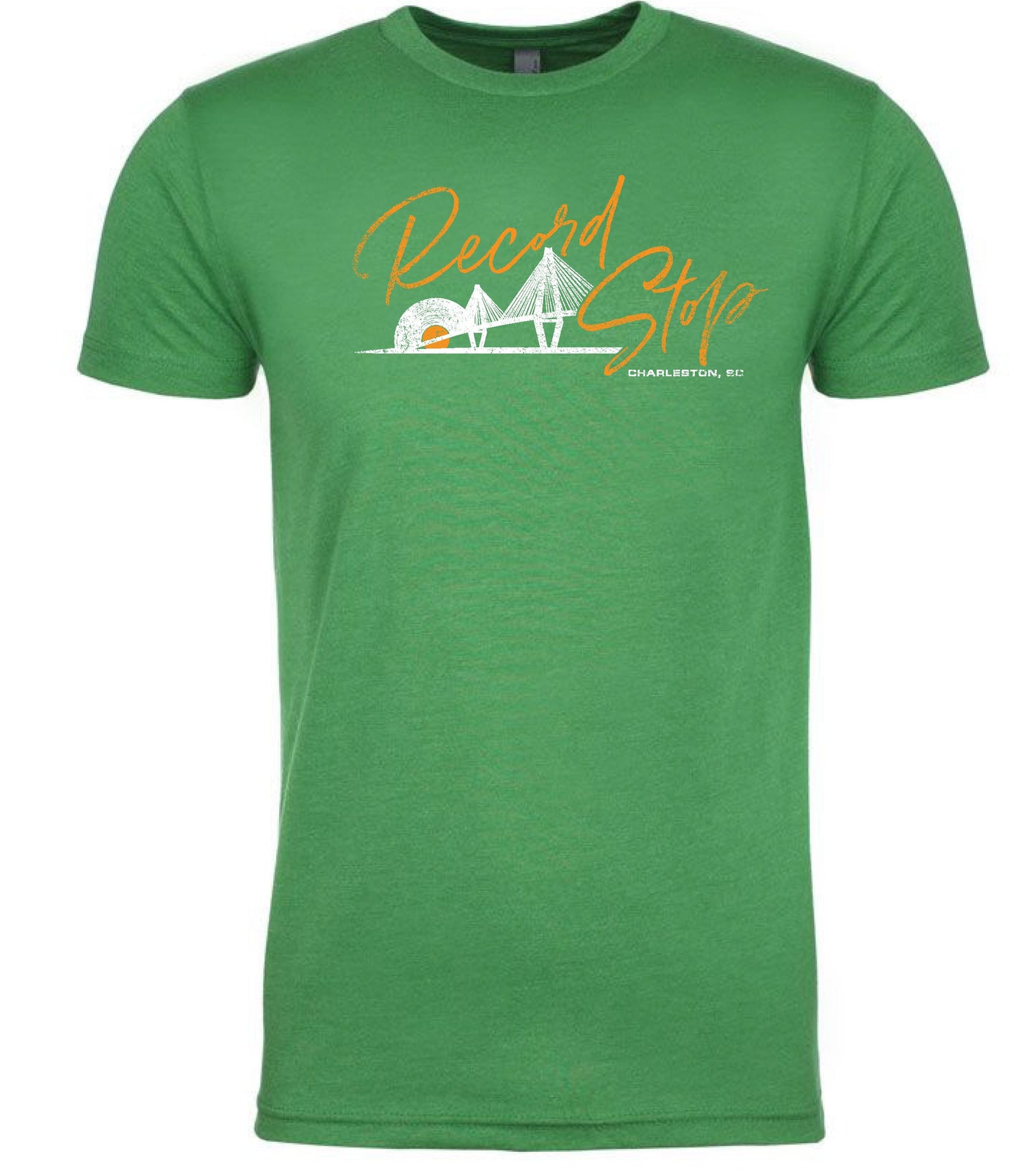 Record Stop Record Stop Charleston Ravenel Bridge - Green Tee [T-Shirt]