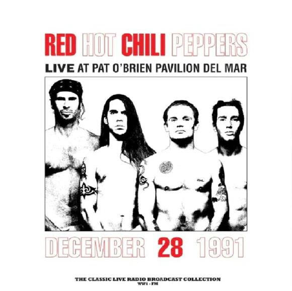 Red Hot Chili Peppers - En vivo en el pabellón Pat O'Brien, Del Mar, CA, 28 de diciembre de 1991 (vinilo rojo de 180 gramos) [Importación] [Vinilo]