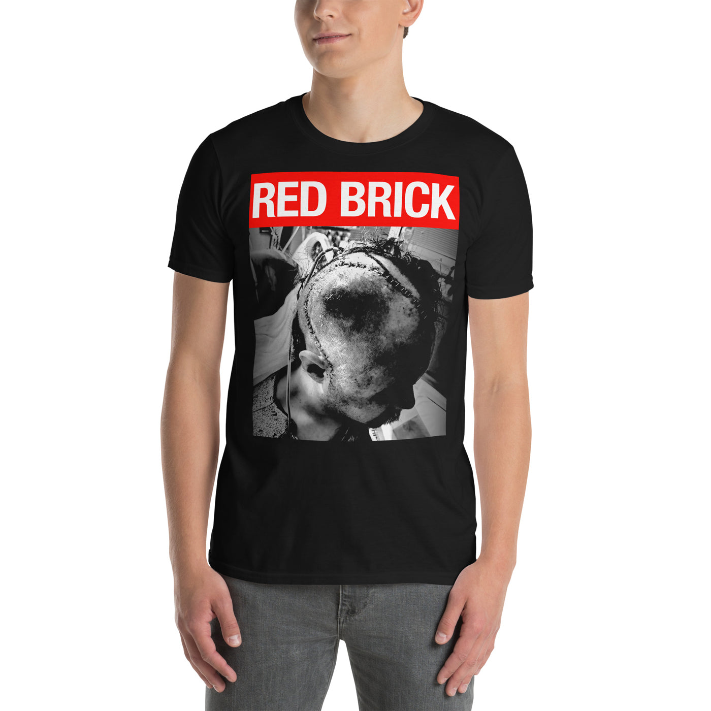 RED BRICK - Thrown T-Shirt