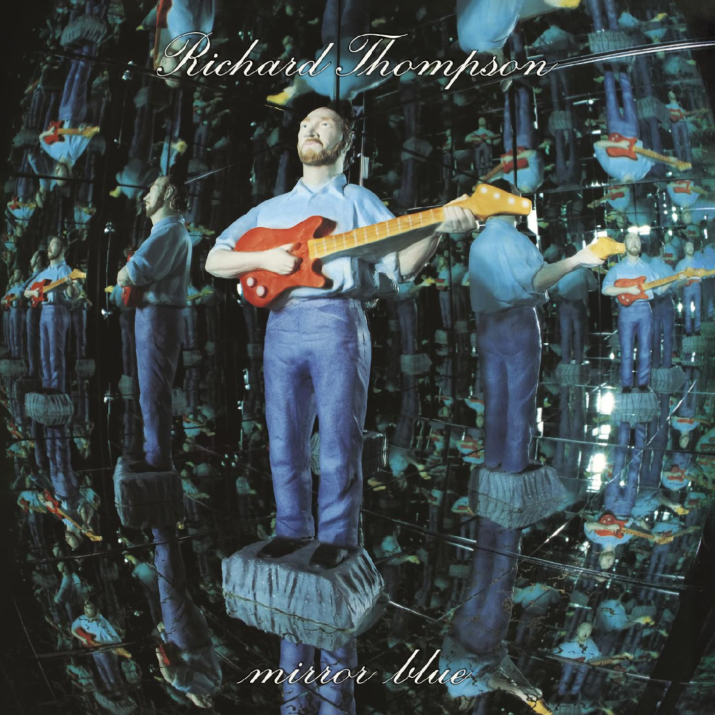 Richard Thompson - Mirror Blue (2-LP, Clear "Mirror" Vinyl, Ltd to 1200) [Vinyl]