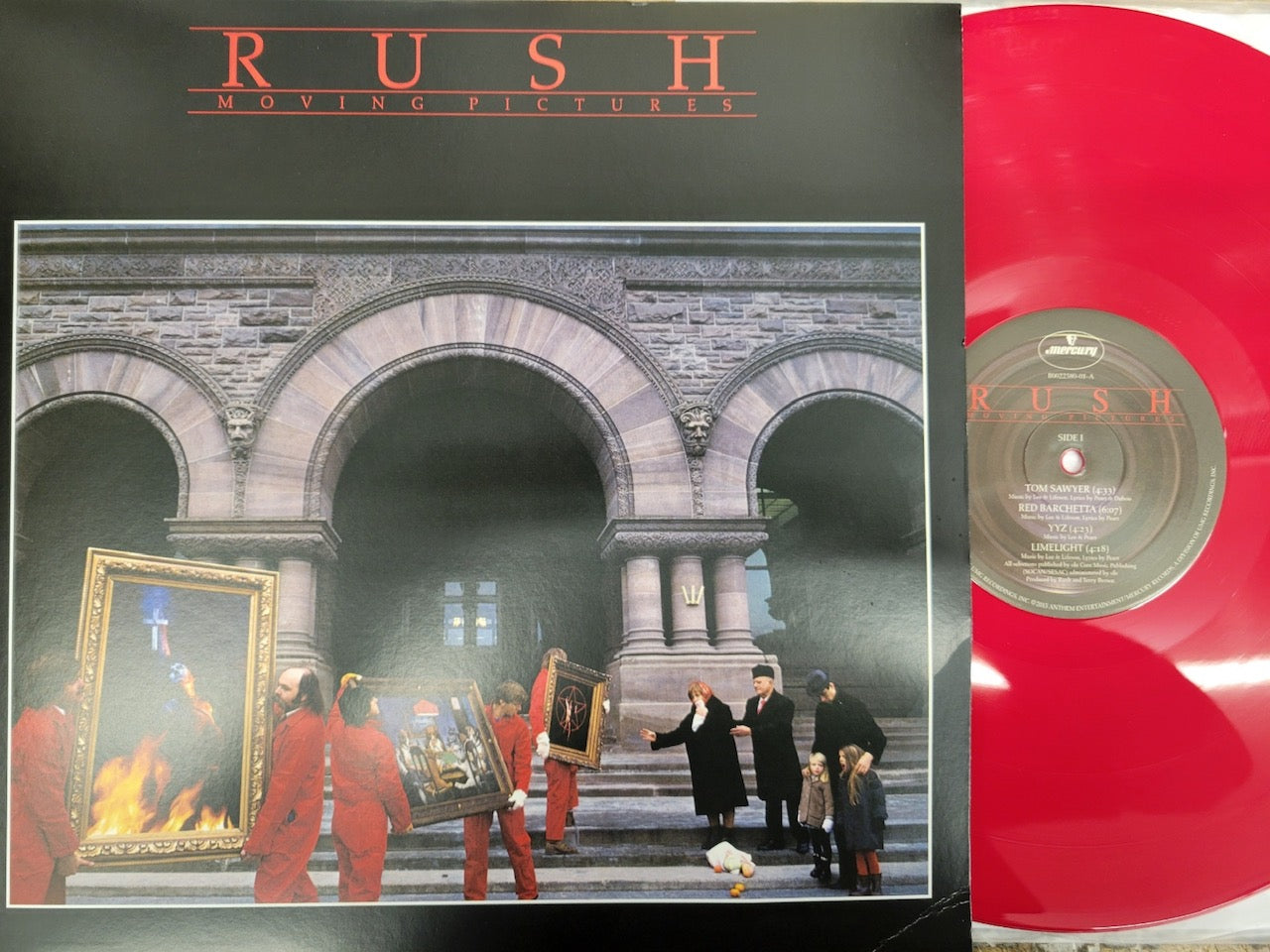 Moving Pictures (Limited Edition, Bright Red Colored Vinyl) [Vinyl] - Paladin Vinyl