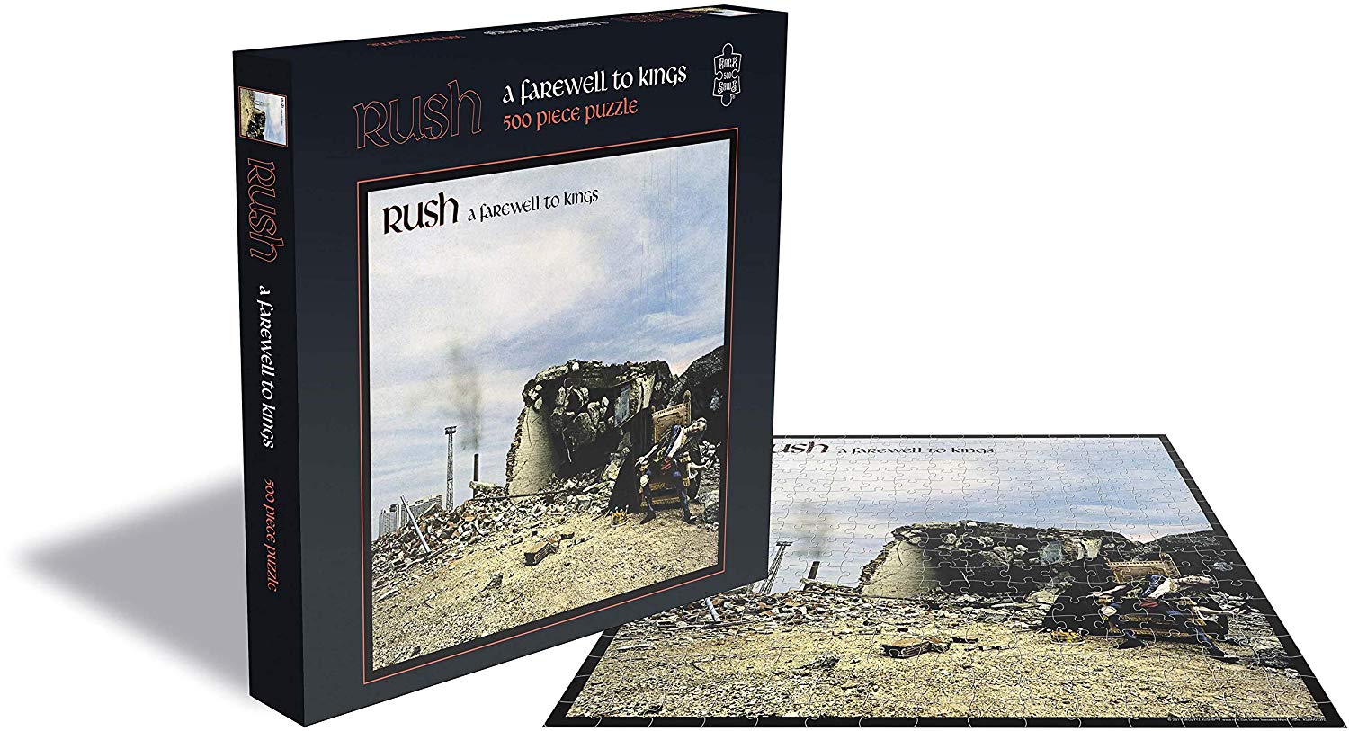 Rush - A Farewell To Kings 500 Piece Puzzle [Jigsaw Puzzle]