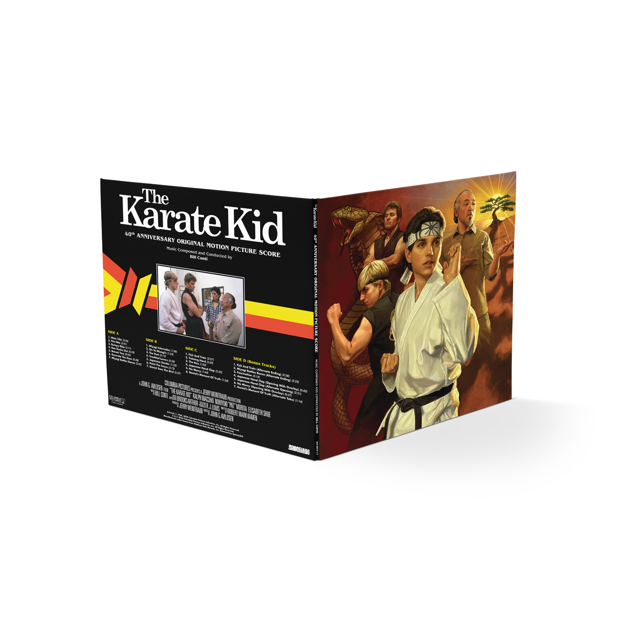 The Karate Kid 40th Anniversary OST - 2LP [PaladinVinyl.com Exclusive Canvas color] *Pre-Order* [Vinyl]