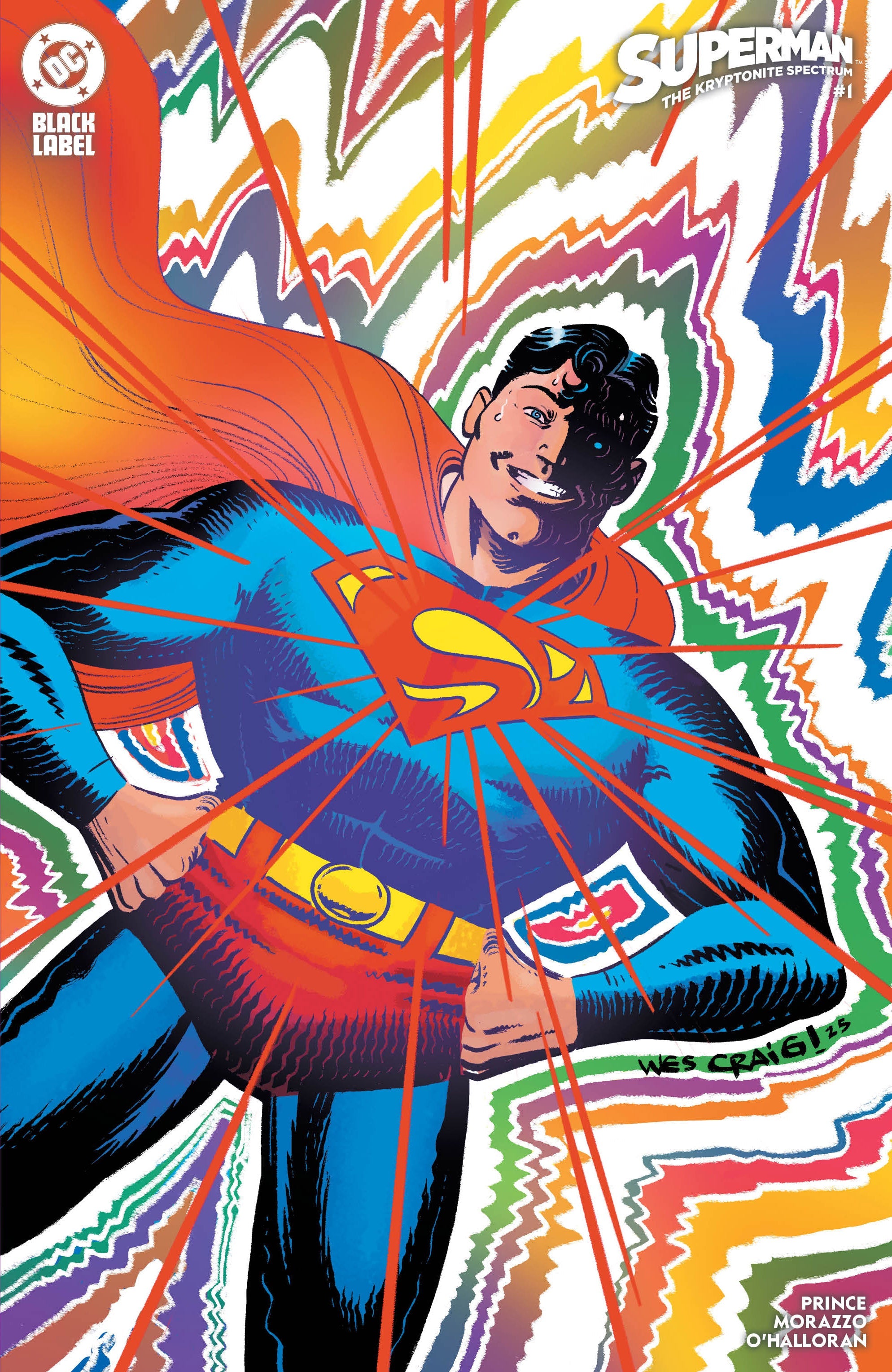 Superman The Kryptonite Spectrum #1 (Of 5) D Wes Craig Foil Variant (08/13/2025) Dc