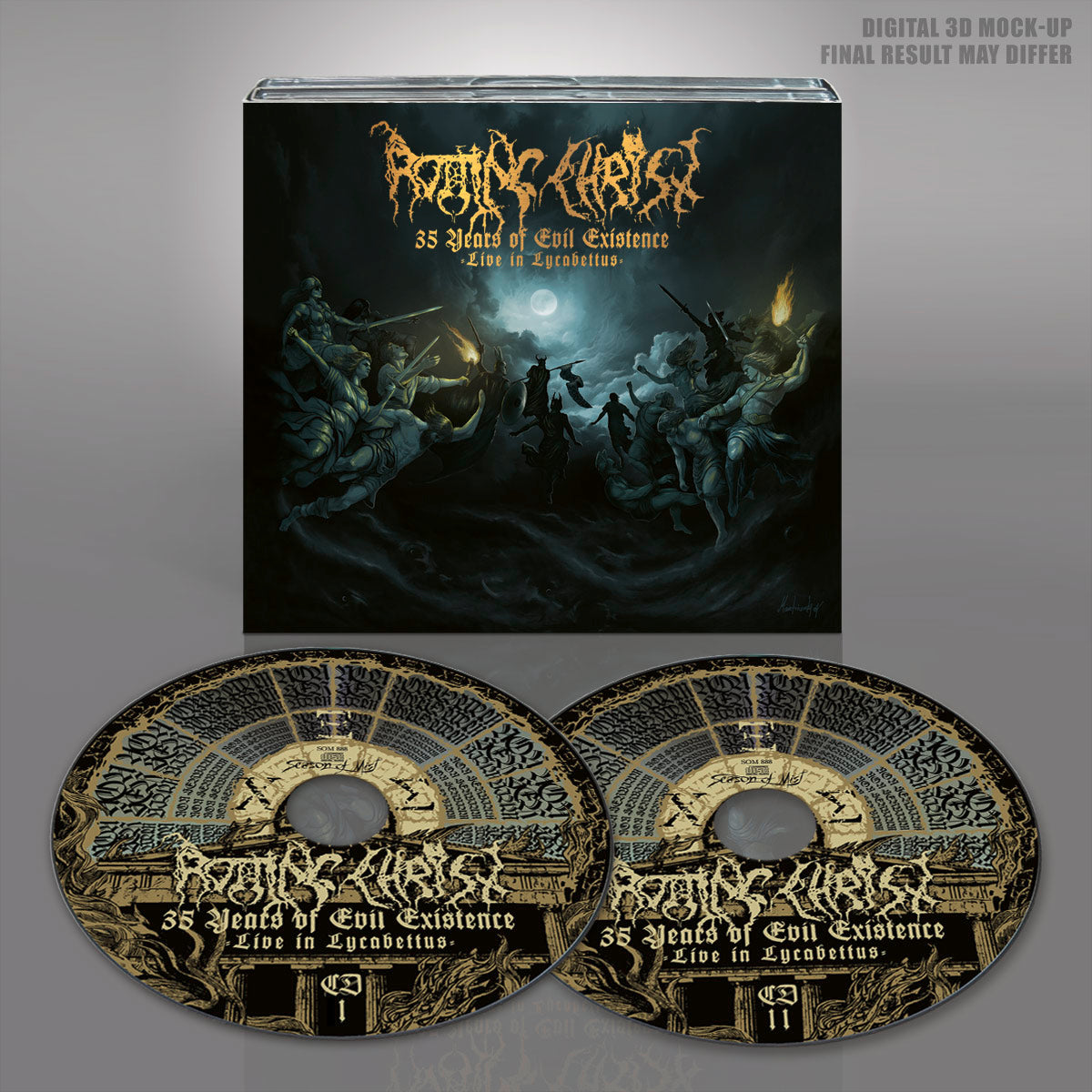 Rotting Christ - 35 Years of Evil Existence - Live in Lycabettus [CD / Vinyl]