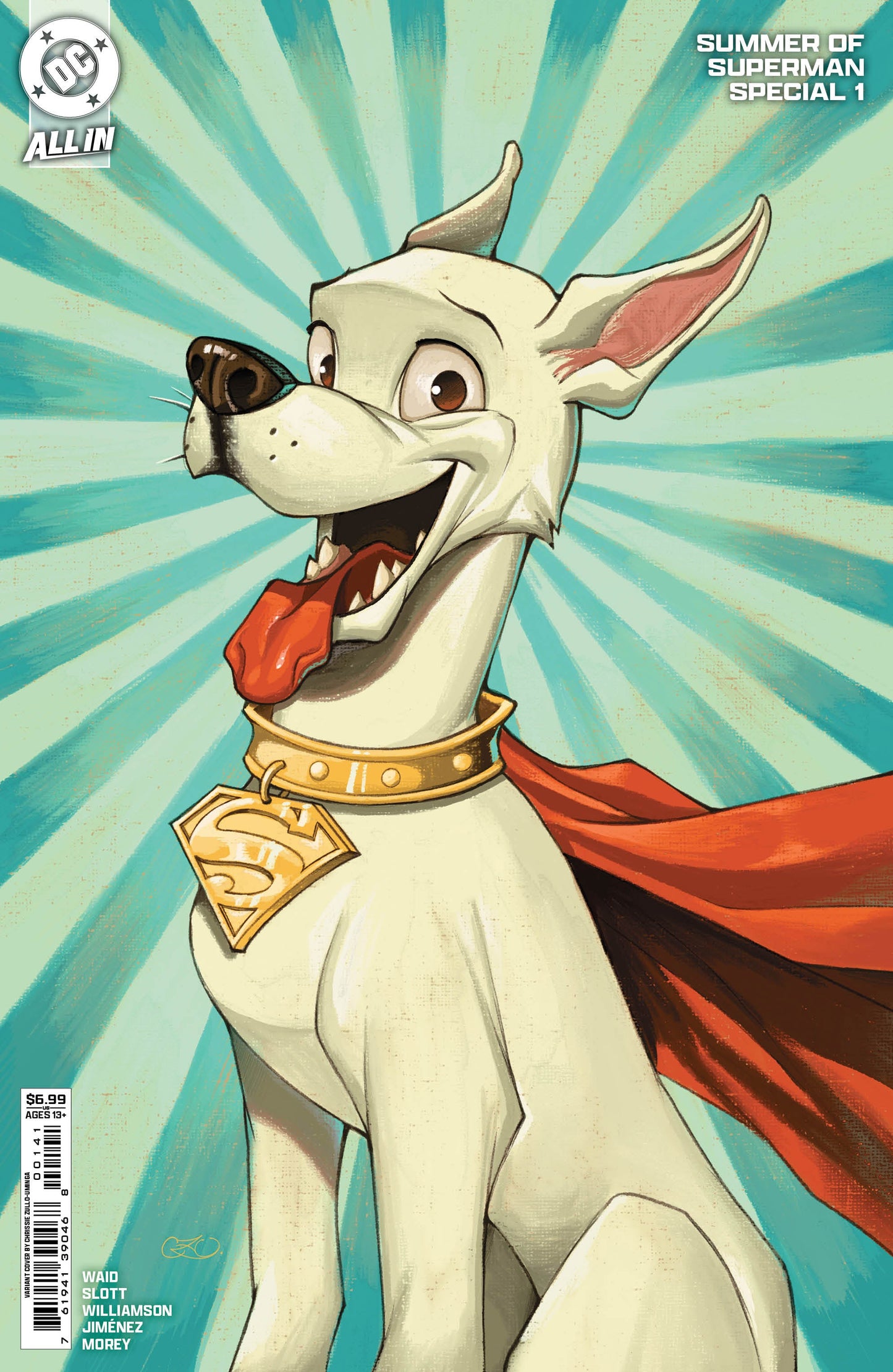 Summer Of Superman Special #1 (One Shot) E Chrissie Zullo Variant (04/16/2025) Dc