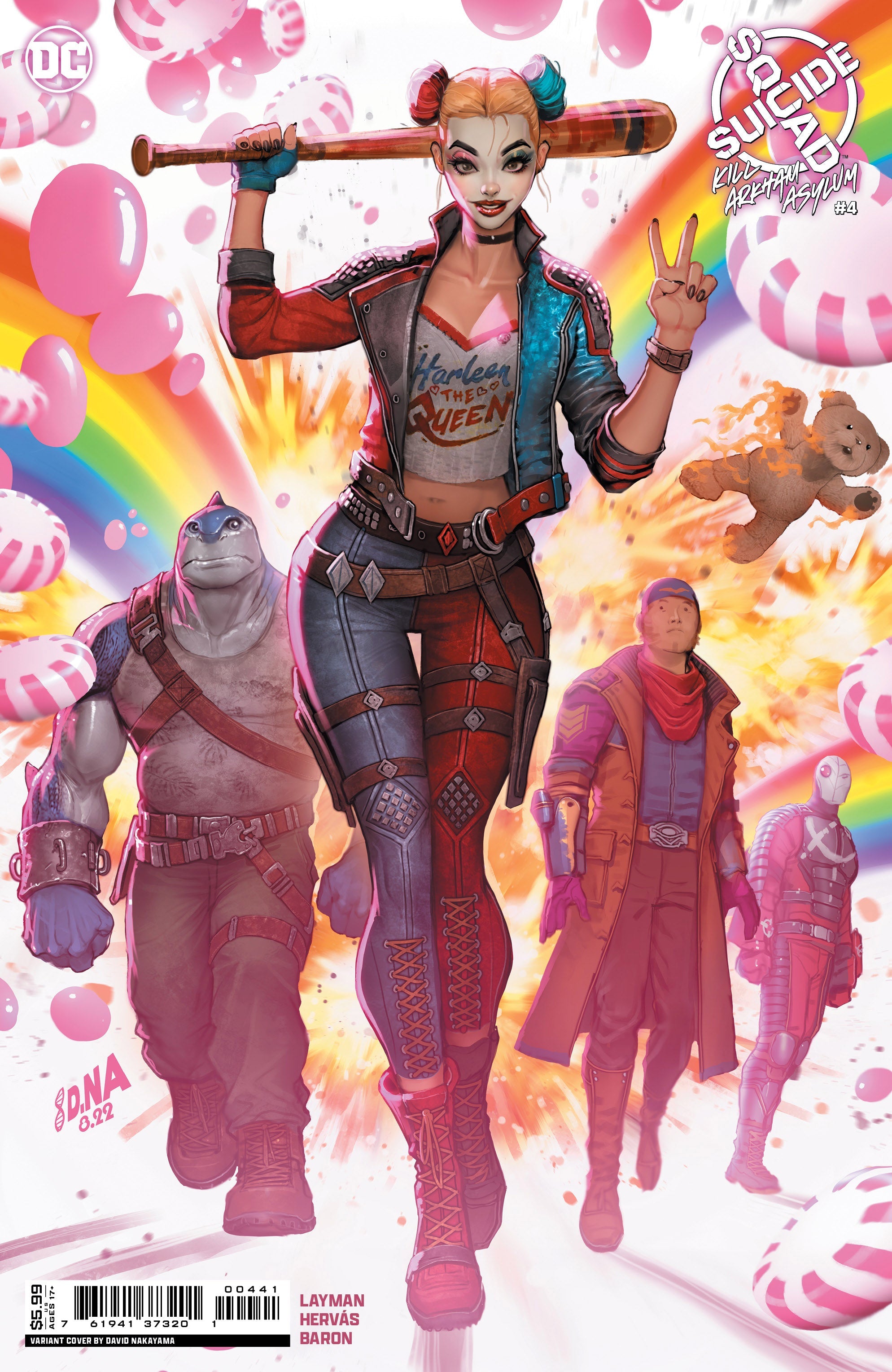 Suicide Squad Kill Arkham Asylum #4 (Of 5) C David Nakayama Variant (05/07/2024) Dc