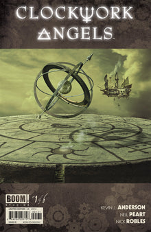 RUSH CLOCKWORK ANGELS #1 B Boom 2014 1:15 Hugh Syme Variant Neil Peart