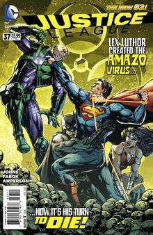 Justice League #37 A DC 2015 Jason Fabok Geoff Johns