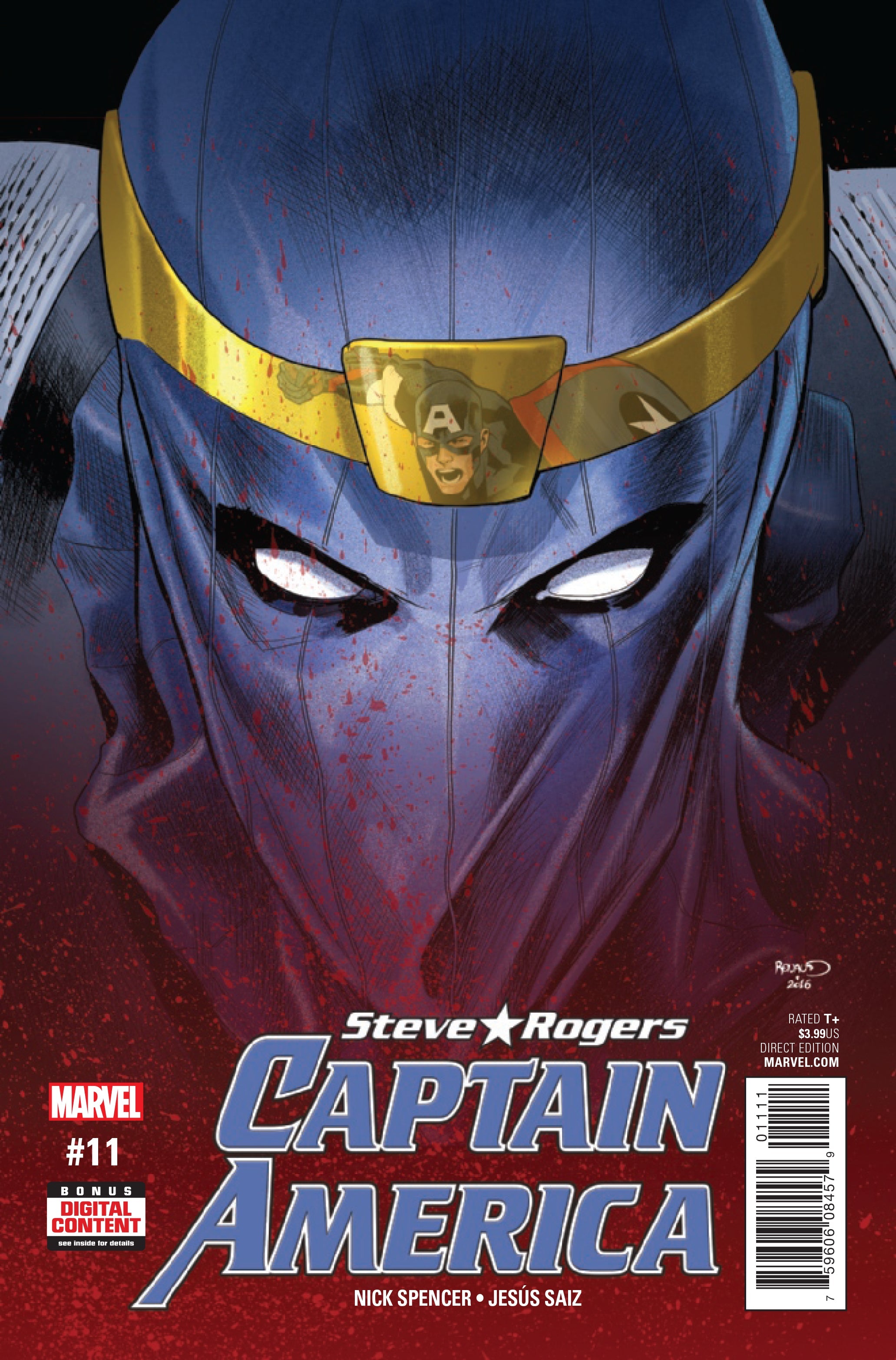Captain America Steve Rogers #11 A Marvel 2017 Paul Renaud Nick Spencer