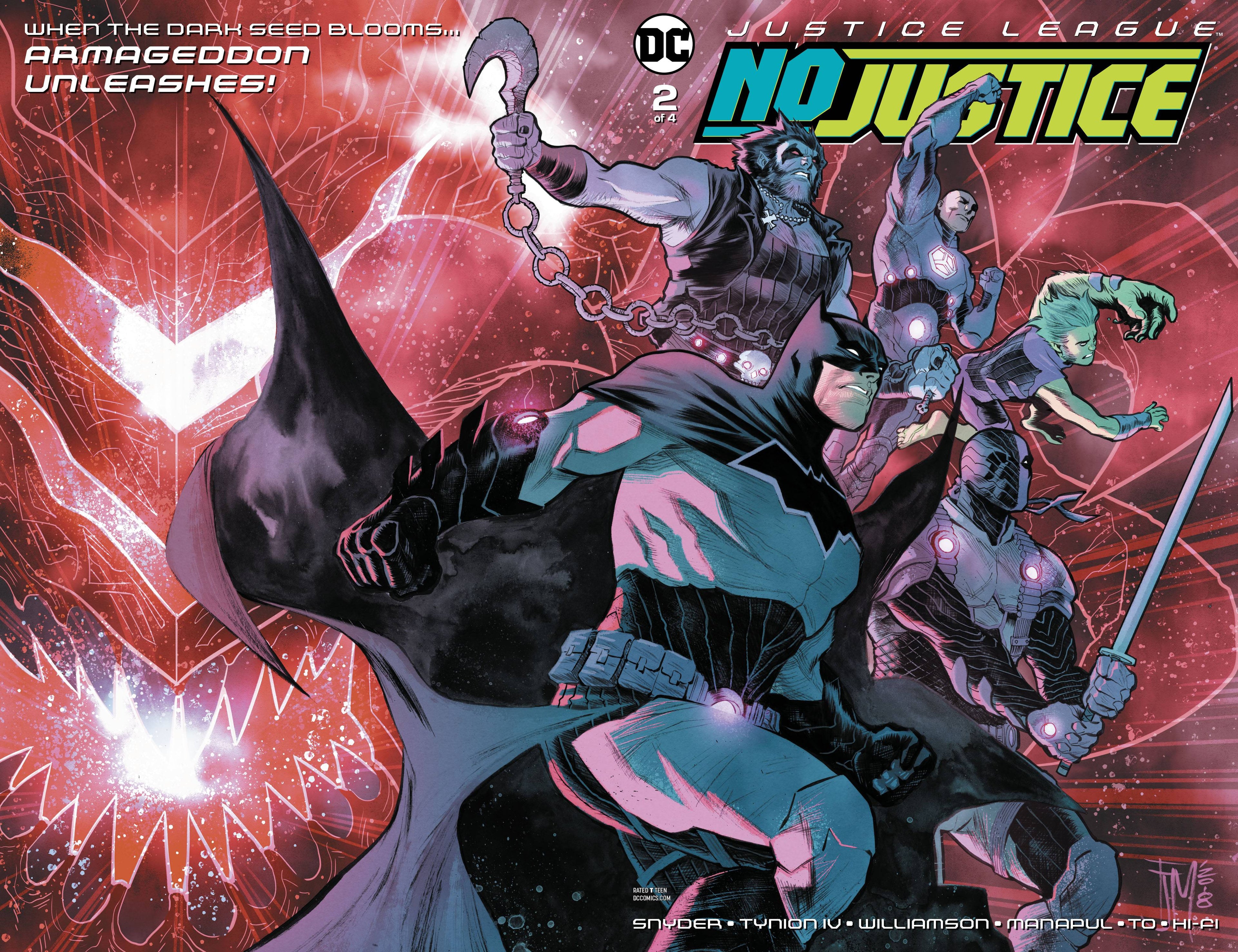 JUSTICE LEAGUE NO JUSTICE #2 (OF 4) Francis Manapul Scott Snyder (05/16/2018)