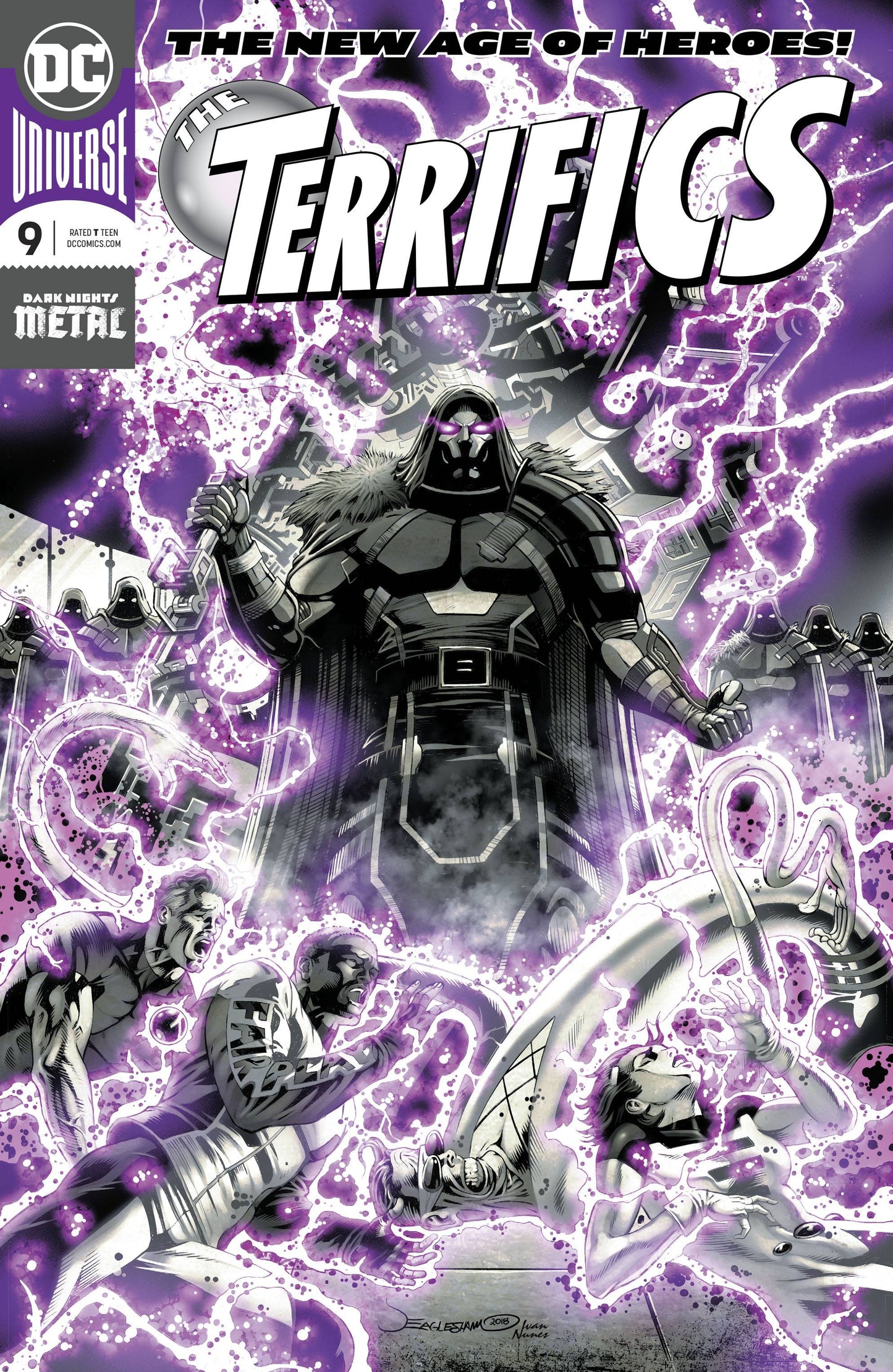 TERRIFICS #9 FOIL Dale Eaglesham Jeff Lemire (10/24/2018) DC