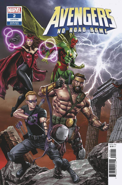 AVENGERS NO ROAD HOME Mico Suayan Phil Noto Connecting Variant Set 1 2 3 4 5 6 7 8 9 10 (04/2019) Marvel
