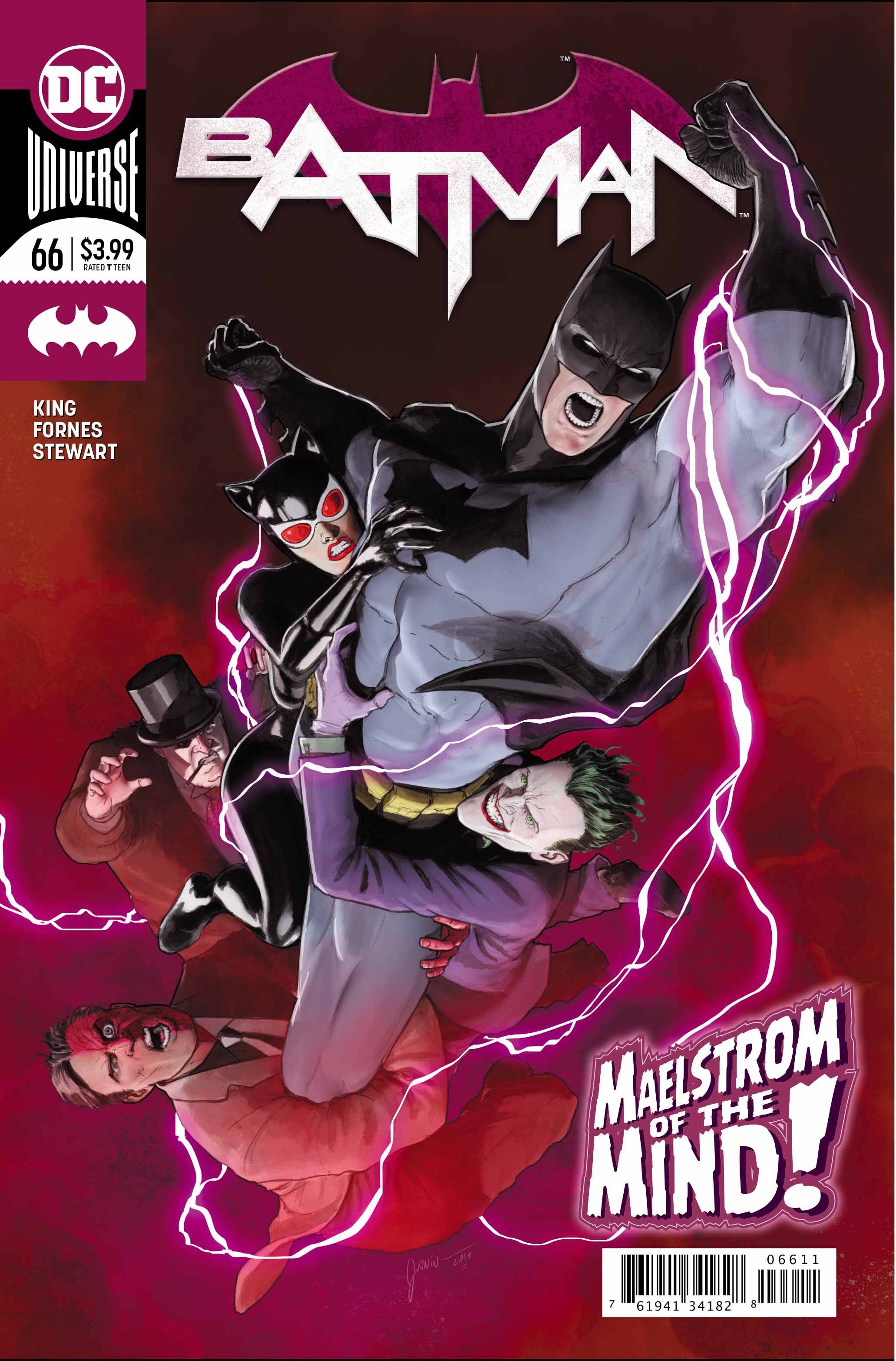 BATMAN #66 A DC 2019 NM- 9.2 Mikel Janin Tom King Joker Catwoman Two-Face