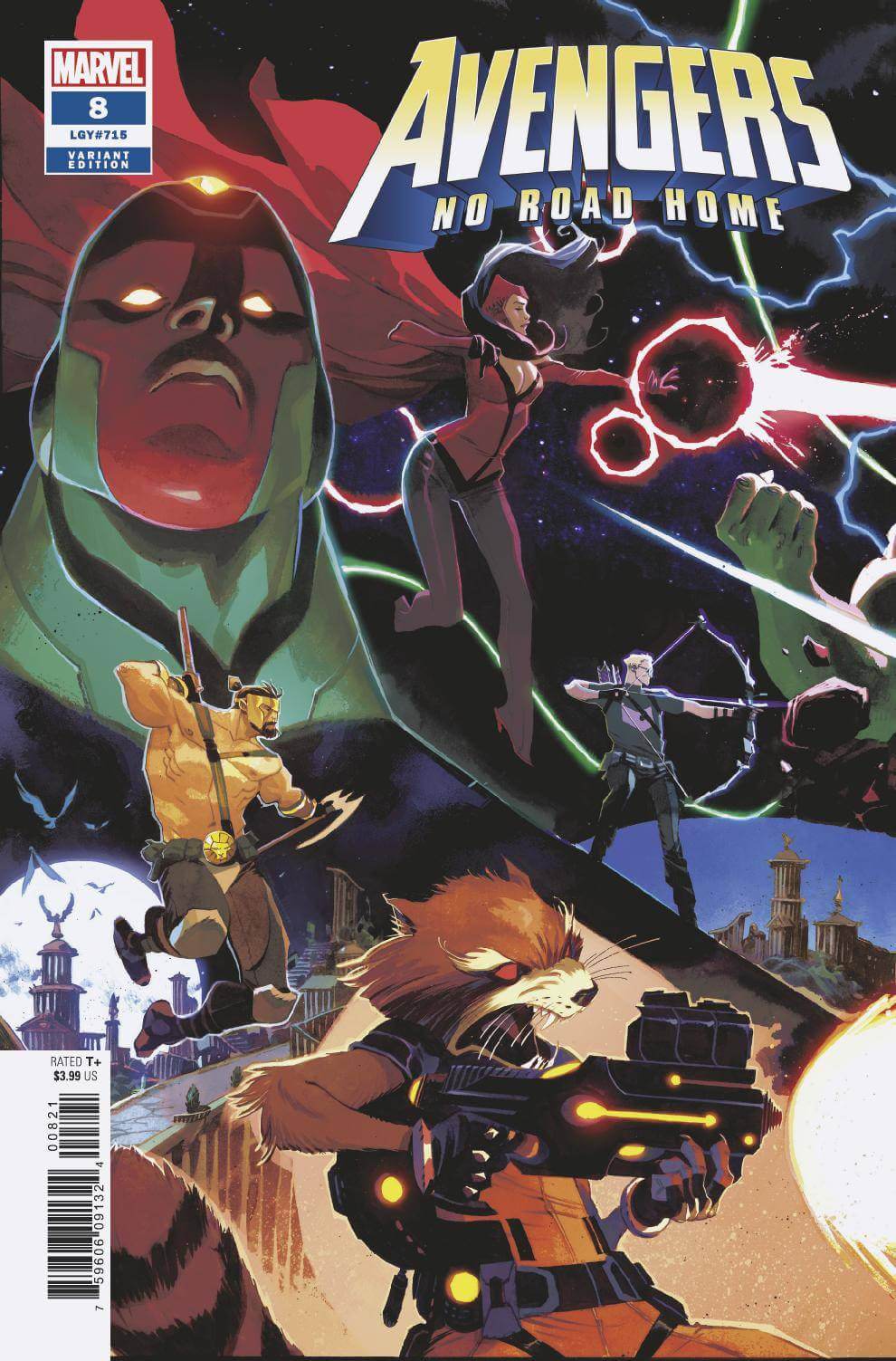 AVENGERS NO ROAD HOME Mico Suayan Phil Noto Connecting Variant Set 1 2 3 4 5 6 7 8 9 10 (04/2019) Marvel