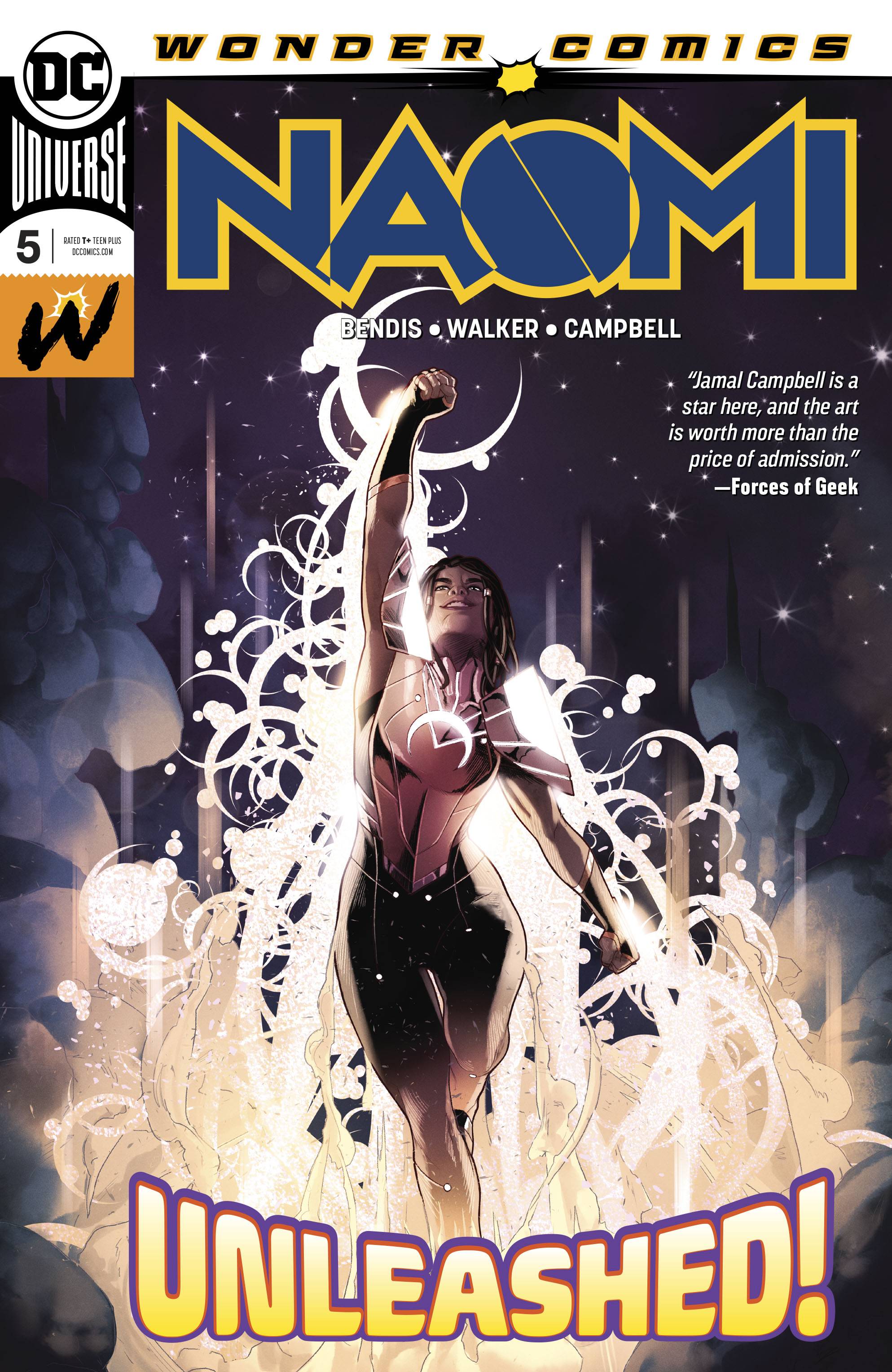 NAOMI #5 A DC 2019 NM Jamal Campbell